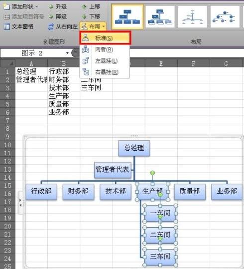 excel结构图怎么制作方法(excel组织结构图怎么做)