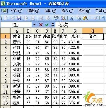 excel中如何排序数据(Excel数据排序方法)