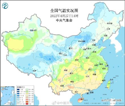 北方多地气温将创今年来新高