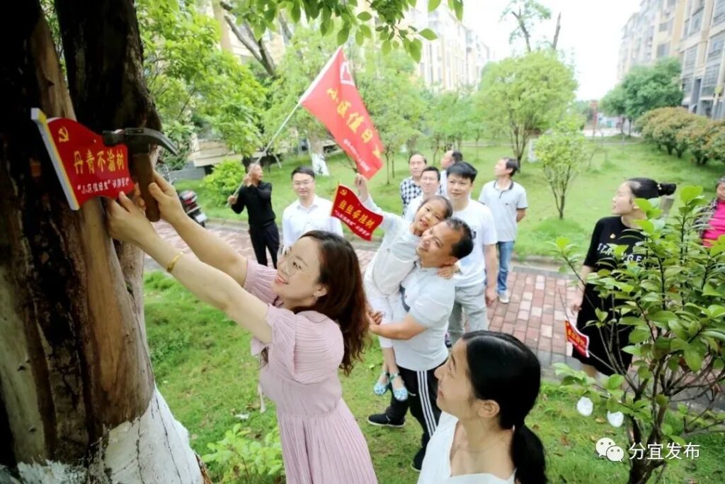 【“六个江西”新余民生画卷】钤西街道扮靓老旧小区“颜值”