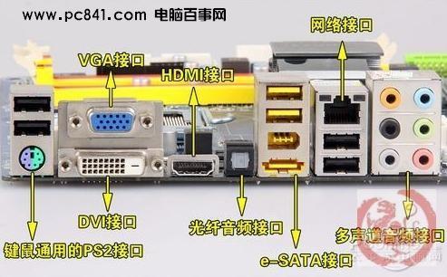 主板主要接口(电脑主板接口详解)