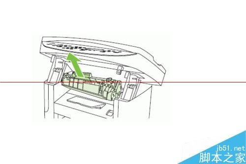 hp laserjet m1136 mfp卡纸怎么处理