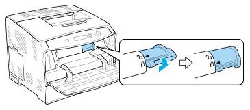 打印机replace waste toner box