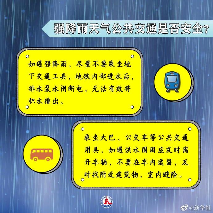 暴雨来临如何避险自救