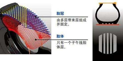 子午线轮胎有哪些特点(什么是子午线轮胎和斜交轮胎)