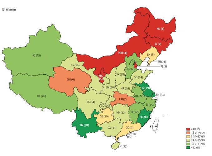 100万癌症患者的上海生存