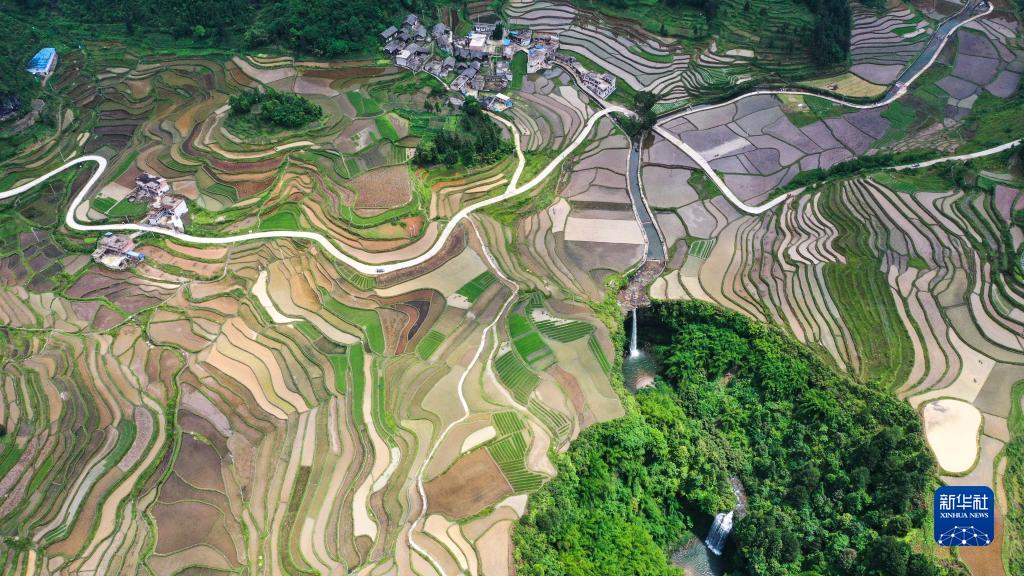 腊利梯田：镶嵌在深山里的“大地指纹”