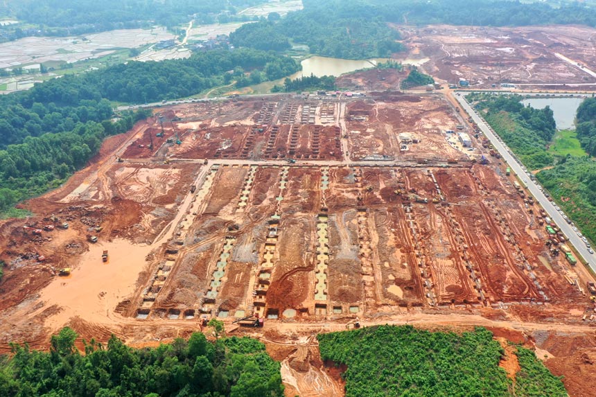 江西芦溪：新能源项目建设忙