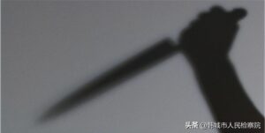 河北一女子被砍伤 其丈夫被控制