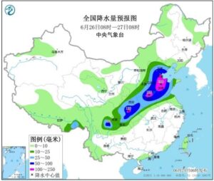 北方入汛来最强降雨开启 波及十余省