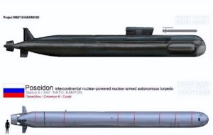 美媒：俄军将波塞冬核鱼雷投入使用
