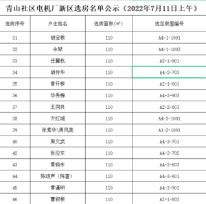 “电机厂新区”棚改项目选房工作正式开始啦！