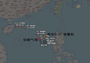 昨68架次解放军军机13艘次军舰巡台