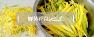 黄花菜怎么吃_黄花菜食用方法