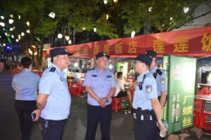 分宜警方启动夏夜治安巡查宣防第二次集中统一行动！