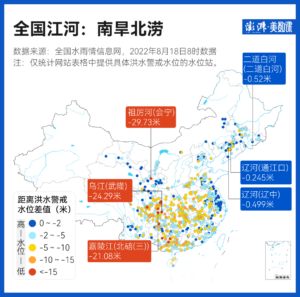 长江全流域遭遇61年最严重干旱