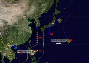 台风“马鞍”或正面登陆广东