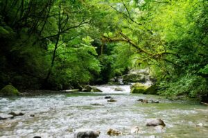 龙漕沟附近露营地游客锐减