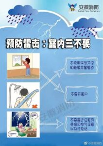 安徽一广场上多人遭雷击 2人身亡