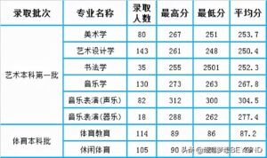 成都师范学院录取分数线是多少_成都师范学院录取分数线