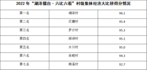 项目好不好，村里富不富？湖泽镇开展村级集体经济大比拼活动