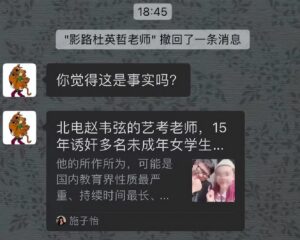 北电赵韦弦被刑拘 杜某某案正调查