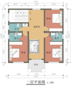 新农村户型图纸_农村新房设计图