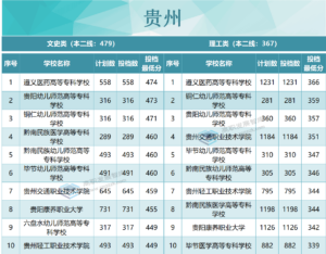 专科院校录取分数是多少_各省专科院校录取分数线