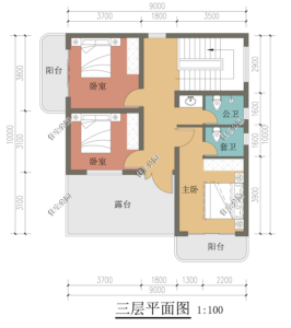 新农村户型图纸_农村新房设计图