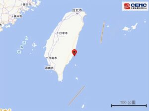 台湾花莲县发生6.9级地震