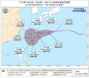 “轩岚诺”或重回超强台风级