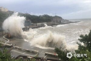 “梅花”奔袭江浙沪：多地狂风大浪