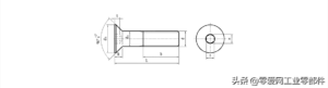 六角沉头螺栓标准_六角沉头螺栓规格尺寸
