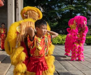 广东东莞虎门镇：“狮”展本领 传承非遗