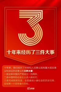 二十大报告中的9个数字