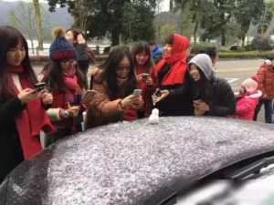 冷雨夜男子怕违章高速上抛下妻子