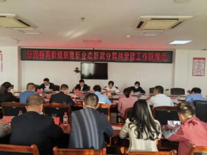 分宜县召开两新组织暨新业态新就业群体党建工作联席会