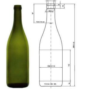 红酒酒瓶尺寸是多少_红酒酒瓶尺寸大小