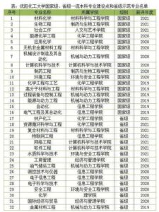 沈阳化工大学有哪些特色专业_沈阳化工大学的特色专业