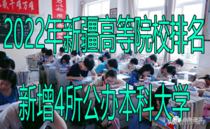 新疆的大学有哪些本科_新疆的大学排行榜