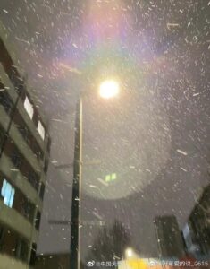 北京多地下雪