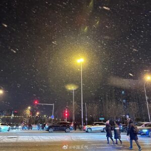 北京多地下雪