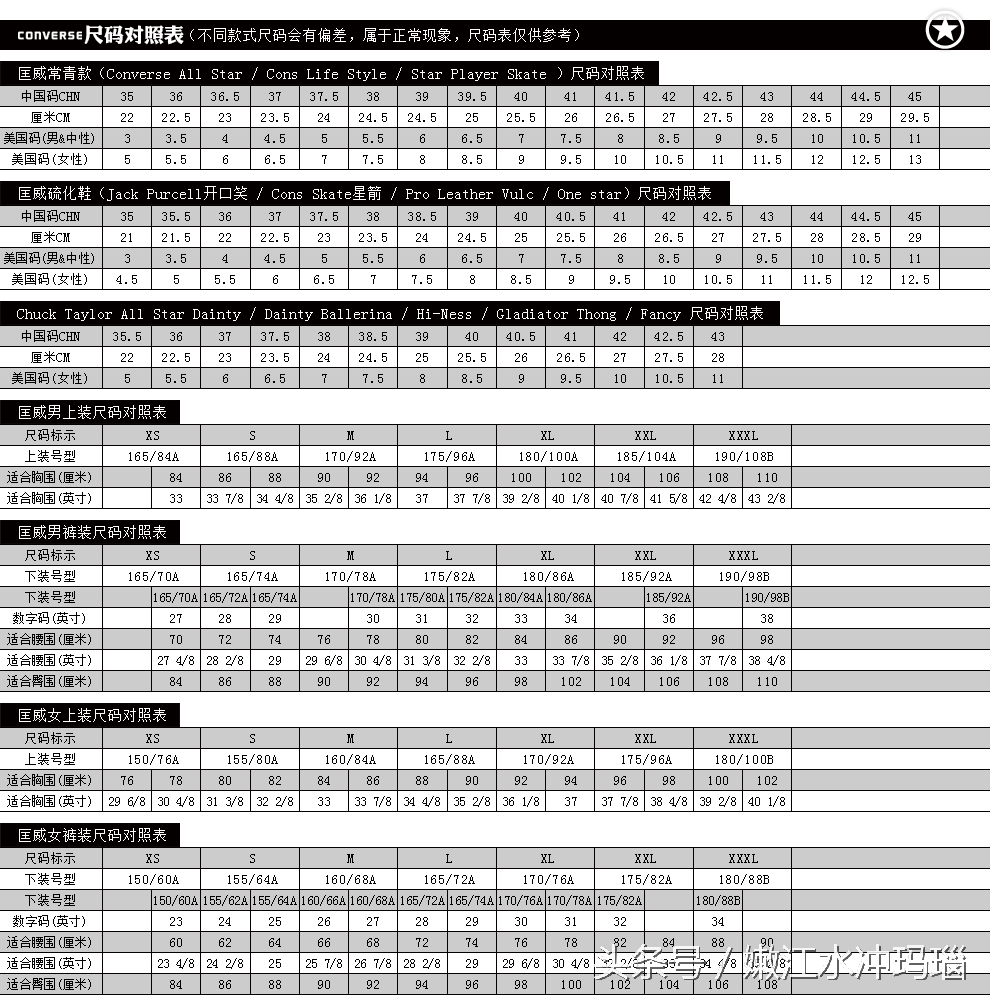 鞋子尺码怎么选_鞋子尺码对照表