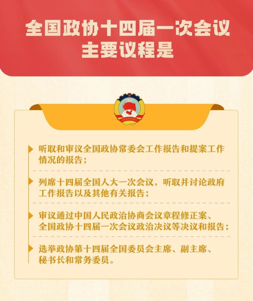 一张图，带你了解全国两会！