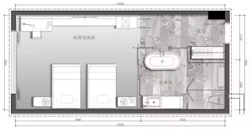 酒店客房怎么设计_酒店客房平面方案解析