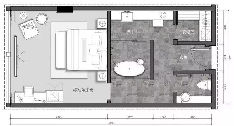 酒店客房怎么设计_酒店客房平面方案解析