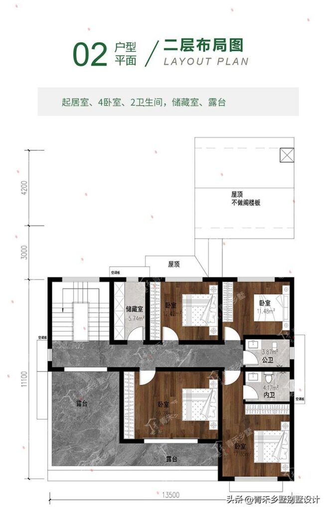 农村最实用的二层房_推荐三款二层的中式别墅