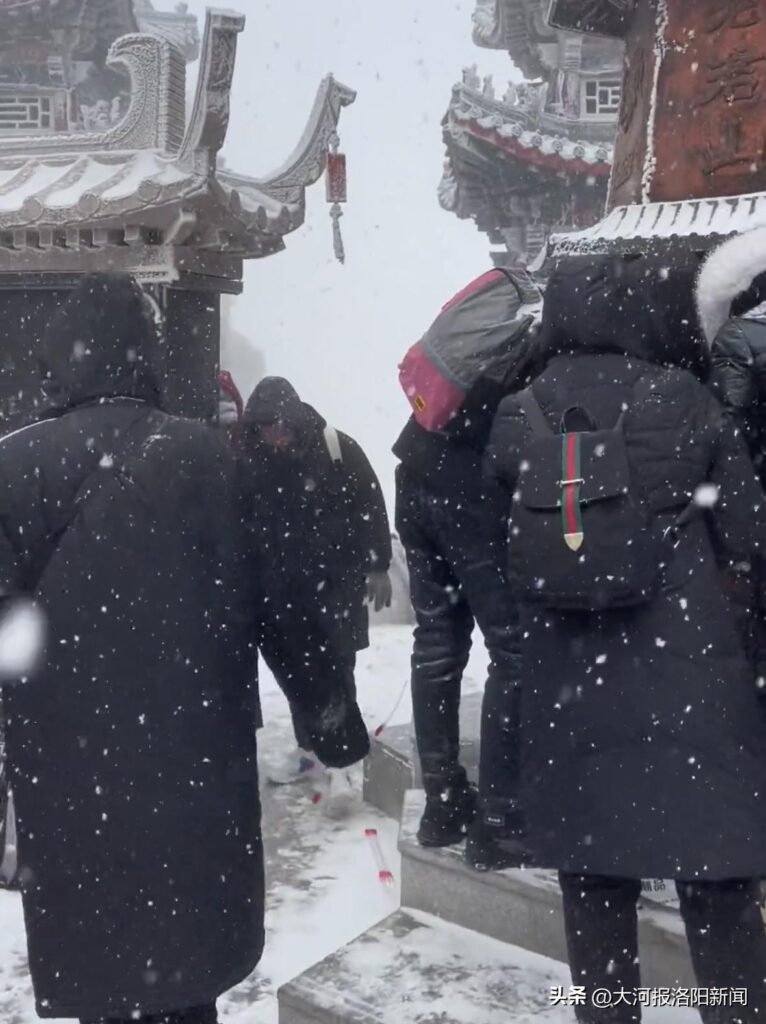 河南老君山现雨凇景观 车窗覆冰