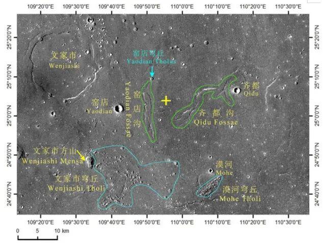 22个中国地名登上了火星