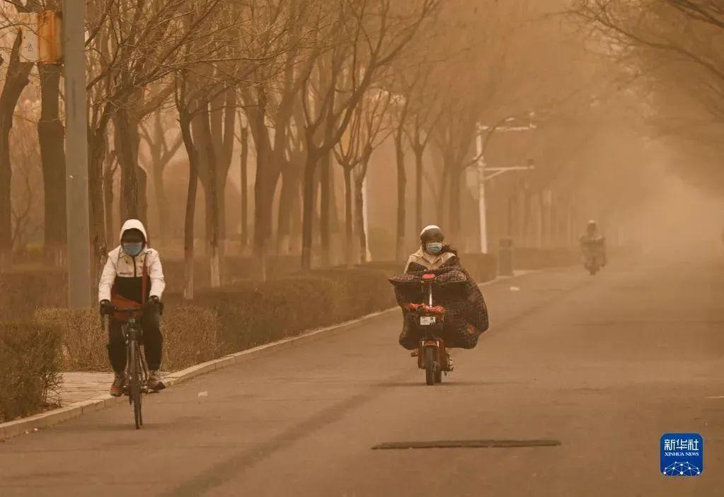 今年第12次沙尘天气来袭